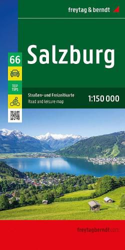 Salzburg Road and Leisure Map