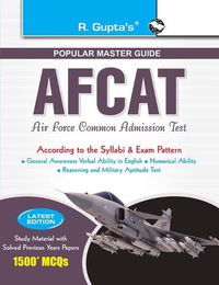 Cover image for AFCAT for Flying and Technical Branch: Air Force Common Admission Test