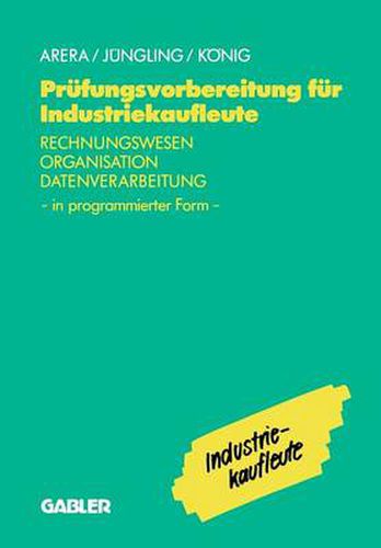 Cover image for Prufungsvorbereitung fur Industriekaufleute