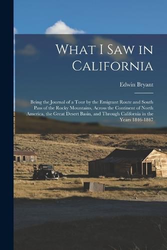 Cover image for What I Saw in California