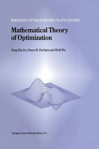 Cover image for Mathematical Theory of Optimization