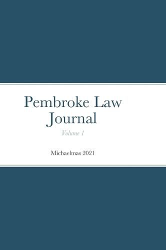 Cover image for Pembroke Law Journal