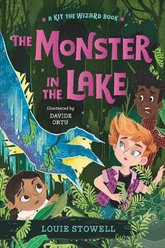 Cover image for The Monster in the Lake