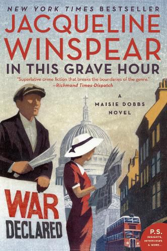 Cover image for In This Grave Hour: A Maisie Dobbs Novel