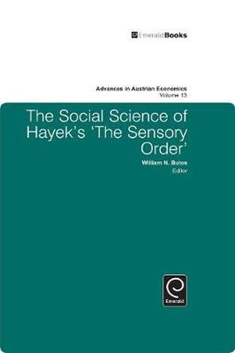 Cover image for The Social Science of Hayek's The Sensory Order