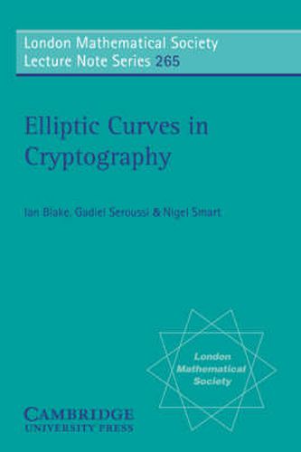 Cover image for Elliptic Curves in Cryptography