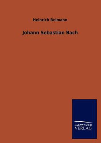 Cover image for Johann Sebastian Bach