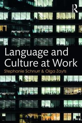 Cover image for Language and Culture at Work