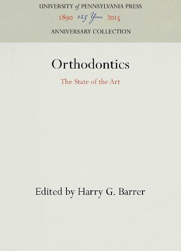 Cover image for Orthodontics: The State of the Art
