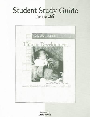 Cover image for Student Study Guide for Use with Human Development
