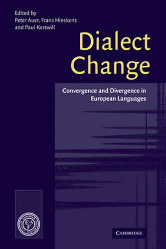 Cover image for Dialect Change: Convergence and Divergence in European Languages