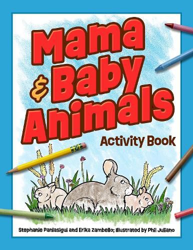 Cover image for Mama & Baby Animals Activity Book