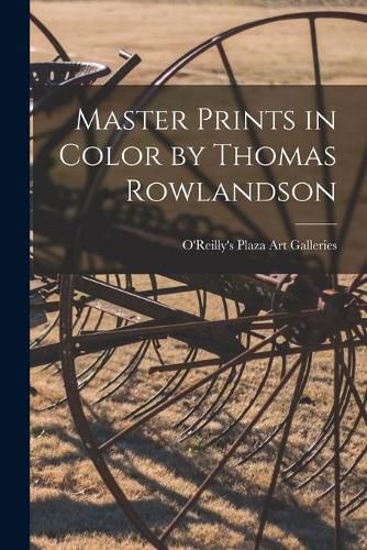 Cover image for Master Prints in Color by Thomas Rowlandson