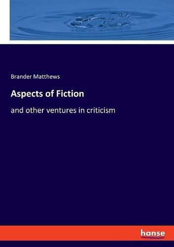 Cover image for Aspects of Fiction