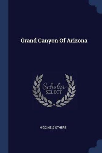 Cover image for Grand Canyon of Arizona