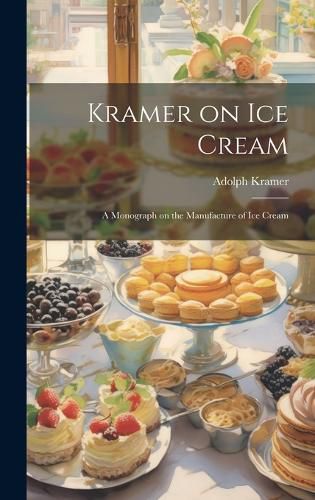 Cover image for Kramer on ice Cream; a Monograph on the Manufacture of ice Cream