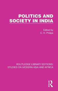 Cover image for Politics and Society in India