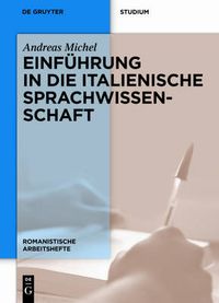 Cover image for Einfuhrung in die italienische Sprachwissenschaft