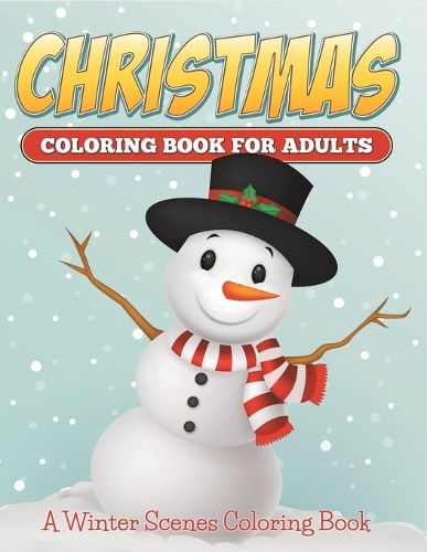 Cover image for Christmas Coloring Books For Adults