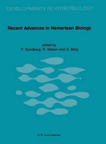 Cover image for Recent Advances in Nemertean Biology: Proceedings of the Second International Meeting on Nemertean Biology, Tjarnoe Marine Biological Laboratory, August 11 - 15, 1986