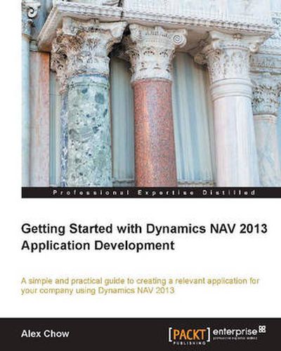 Cover image for Getting Started with Dynamics NAV 2013 Application Development