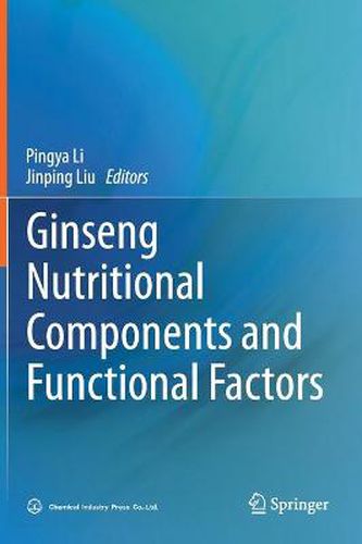 Cover image for Ginseng Nutritional Components and Functional Factors