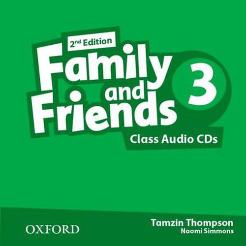 Cover image for Family and Friends: Level 3: Class Audio CDs