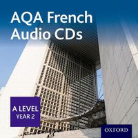 Cover image for AQA French A Level Year 2  Audio CDs