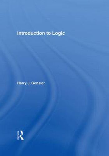 Cover image for Introduction to Logic