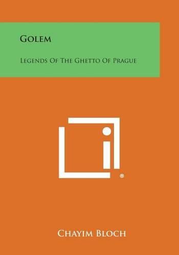 Cover image for Golem: Legends of the Ghetto of Prague