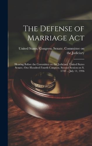 Cover image for The Defense of Marriage Act