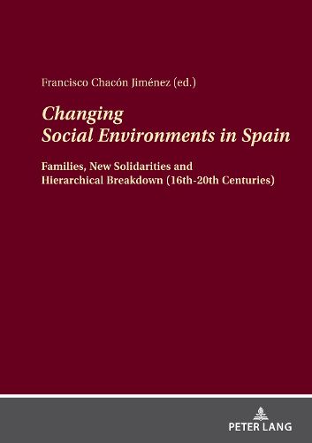 Cover image for Changing Social Environments in Spain