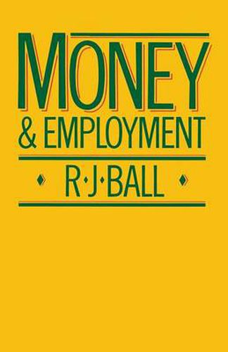 Cover image for Money and Employment