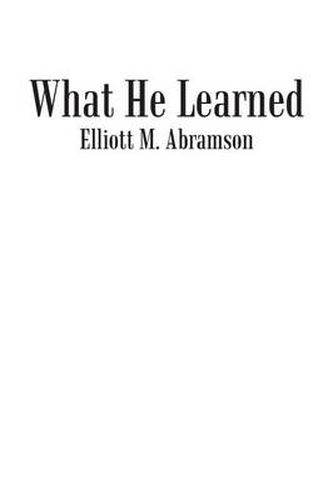 Cover image for What He Learned