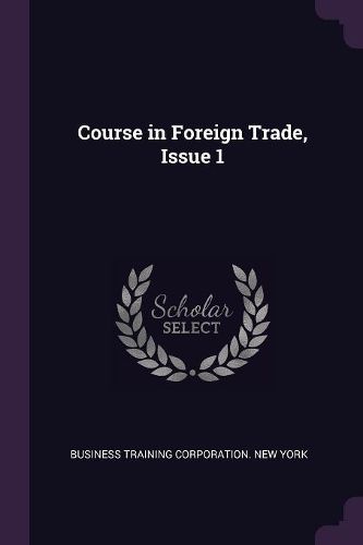 Cover image for Course in Foreign Trade, Issue 1