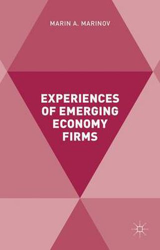 Cover image for Experiences of Emerging Economy Firms