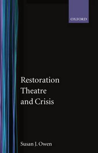 Cover image for Restoration Theatre and Crisis