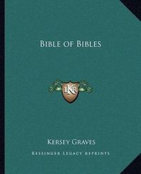 Cover image for Bible of Bibles Bible of Bibles