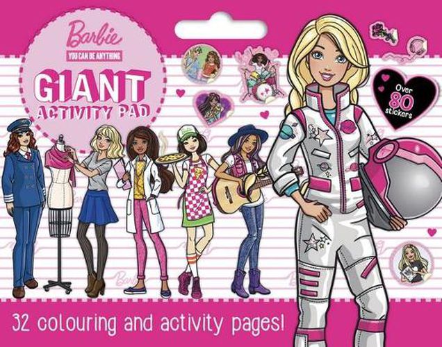 Cover image for Barbie You Can be Anything: Giant Activity Pad (Mattel)