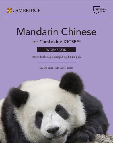 Cover image for Mandarin Chinese for Cambridge IGCSE (TM) Workbook with Digital Access (2 Years)