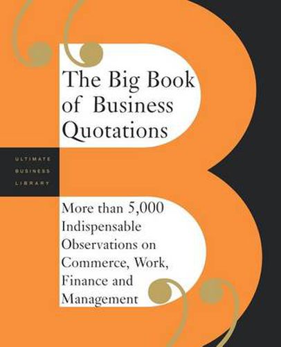 Cover image for Big Book of Business Quotations