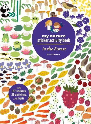 Cover image for In the Forest: My Nature Sticker Activity Book