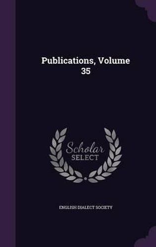 Publications, Volume 35