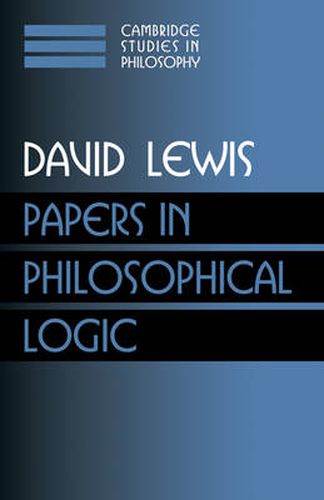Cover image for Papers in Philosophical Logic: Volume 1
