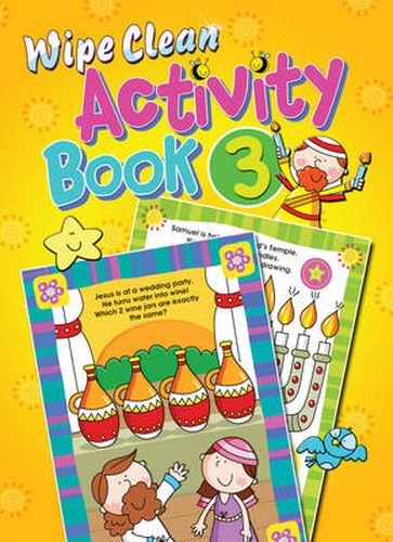 Cover image for Wipe Clean Activity Book 3: Illustrated by Marie Allen