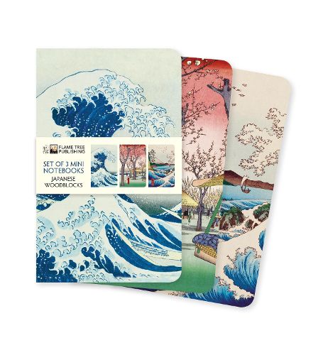 Cover image for Mini Notebook Collection: Japanese Woodblock (Set Of 3)