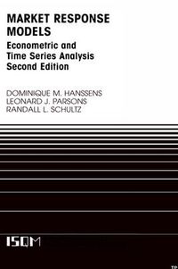 Cover image for Market Response Models: Econometric and Time Series Analysis