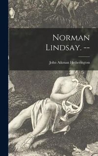 Cover image for Norman Lindsay. --