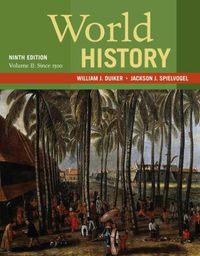 Cover image for World History, Volume II: Since 1500