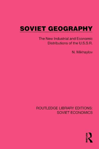 Cover image for Soviet Geography